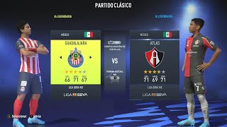 Chivas vs Atlas  PlayIn Apertura 2024 Simulación [upl. by Naenaj29]