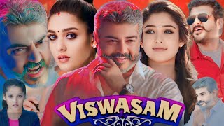 Viswasam Full Movie Hindi  Ajith Kumar  Nayanthara  Jagapathi Babu  Review And Details [upl. by Ienttirb]