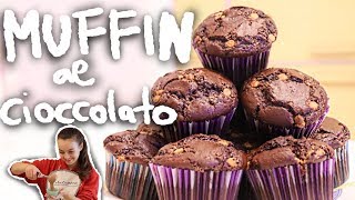 Muffin al cioccolato InCucinaConElis [upl. by Lyndel492]