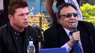 CANELO ÁLVAREZ DICE quotYO NO LE PEGUÉ AL ARCHIquot [upl. by Ardnovahs]