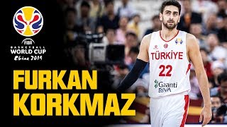 Furkan Korkmaz  All BUCKETS amp HIGHLIGHTS from the FIBA Basketball World Cup 2019 [upl. by Lebezej174]