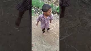 Uttar Karnataka small kid giving bad words😂😂 [upl. by Cilegna920]