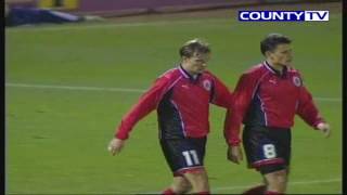 Stockport County vs Latvia 1999 [upl. by Rehpotsirhk]