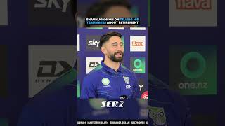 Shaun Johnson on telling his NZ Warriors teammates about retirement nrl [upl. by Longawa136]