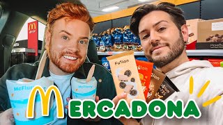 Criámos 5 NOVOS GELADOS do MCDONALDS com produtos MERCADONA 🍦 [upl. by Margetts]