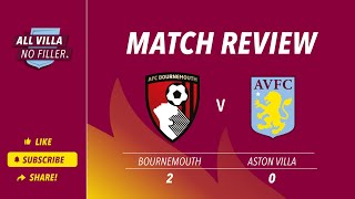 Match Review Bournemouth v Aston Villa  Tyrone Mings Questions [upl. by Adaiha]