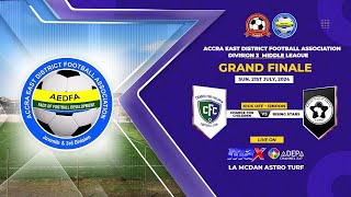 Live  Chance for Children vs Rising Stars  Accra East Dist Football Assoc Div 3 Grand Finale [upl. by Ytram]