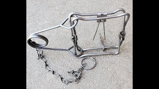 How To Set A 110 Conibear Trap With The Rope Trick [upl. by Jeniece905]