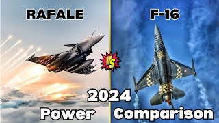 F 16 Vs Rafael Comparison  Who is more Powerful [upl. by Groot]