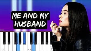 Mitski  Me And My Husband Piano tutorial [upl. by Lapotin]