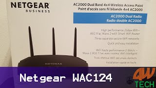 Netgear WAC124 Wireless Access Point [upl. by Brien941]