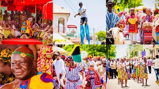 OTUMFUO OBSERVED SPECIAL AWUKUDAE DURBAR IN HONOUR OF AHOHOƆ IN ASANTEMAN [upl. by Neelyad]