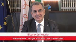 Lintervento del presidente del CNDCEC Elbano de Nuccio a Speciale Telefisco 2024 [upl. by Laughton]