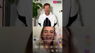 Emily Wickersham Talks About Working with Cote de Pablo Instagram Live 32420 [upl. by Culbertson]