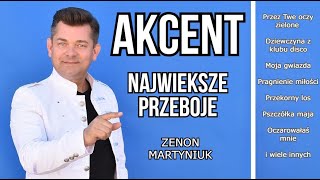 AKCENT  Największe Przeboje Hity Składanka disco polo 2024 [upl. by Beau]