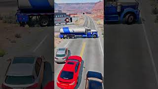 Realistic Highway Car Crashes 34 shorts [upl. by Fletcher]