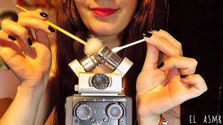 ASMR Intense EAR CLEANING Sound No Talking zoom h6 [upl. by Trillby840]