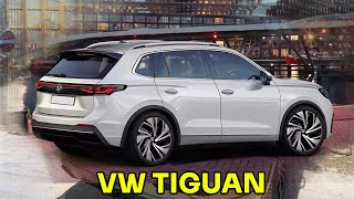 New 2024 2025 Volkswagen Tiguan 3 Gen EV Driving Exterior Interior [upl. by Tigdirb]