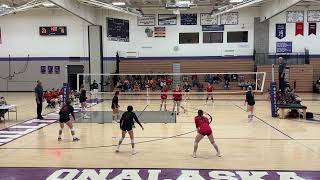 Conference tournament Central JV2 vs Sparta set 1 [upl. by Atteynad]