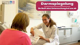 Darmspiegelung  So läuft die Koloskopie bei uns ab [upl. by Eladnyl]