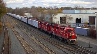 CPKC H66 with CP 3040 CP 2270 CP 3134 [upl. by Kutchins]