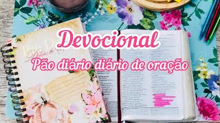 O que é Como fazer Devocional PÃO DIÁRIO  Diário de oração [upl. by Ruthe808]