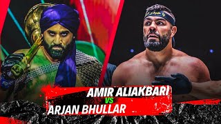 AMIR ALIAKBARI VS ARJAN BHULLAR [upl. by Gordan]