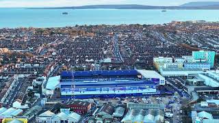 Fratton Park after the game Portsmouth 21 Oxford United 4K [upl. by Yreneh]