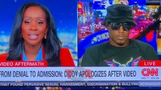 How CamRon was on CNN when asked about Diddy [upl. by Rubbico]