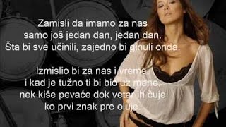 Karolina Goceva  Jos samo jedan dan lyrics [upl. by Otero177]