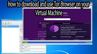 How to download and use Tor Browser on your Virtual Machine 2023 [upl. by Clute]