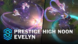 Prestige High Noon Evelynn Skin Spotlight  PreRelease  PBE Preview  League of Legends [upl. by Merriott623]