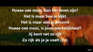 Marco Borsato  Mooi Official Songtekst [upl. by Nibuz]