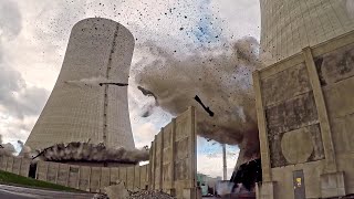 Cooling Tower Demolition Compilation [upl. by Ormsby]