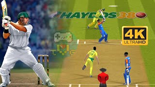 4K Ultra Graphics  Haydos 380 India vs Australia  MI Tab 5 Tablet Gameplay  New Cricket Game [upl. by Adnohsak]