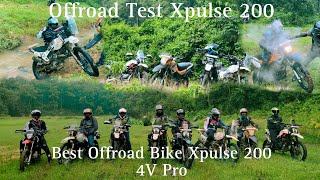 Testing Xpulse 200 4V On Extreme Offroad  Enduro Trail Riding  Xpulse Crash🥹 [upl. by Lein]