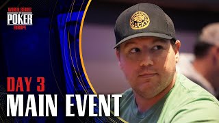 WSOPE 2024 NLH MAIN EVENT  DAY 3  BRACELET EVENT 13 [upl. by Janella]