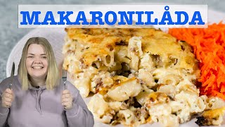 UPPGRADERAD Klassisk Finsk Makaronilåda [upl. by Halilad]