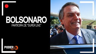 Ao vivo Bolsonaro participa de quotsuper livequot [upl. by Kroy907]