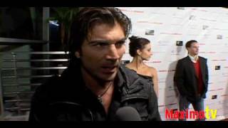 Victor Alfieri Interview at 2 DUDES AND A DREAM Premiere [upl. by Arden311]