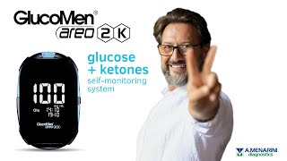 GlucoMen areo 2K ✌️ Blood Glucose and Ketones selfmonitoring system  Promo Video 01 [upl. by Grissom]