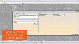 ENOVIA V6 Embedded Integration with CATIA V5 [upl. by Aleak642]