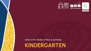 ICPC WF Astana Solution Video Problem G  Kindergarten [upl. by Ellenhoj]