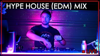 AFTERHOURS DJ CLUB  HYPE HOUSE EDM MUSIC MIX LIVE [upl. by Enahpets]