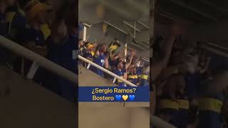 ¿Sergio Ramos Bostero como todos nosotros 💙💛💙boca bocajuniors cabj xeneize sergioramos [upl. by Cissy]