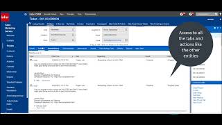 Infor CRM  Ticket Management [upl. by Aramit]