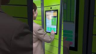 Custom smart storage locker parcel delivery locker smart food locker [upl. by Barnum]