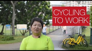 Carlite Singapore Cycling to Work [upl. by Nolaj202]