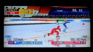 Nagano Winter Olympics 98 PS1 Speedskating 1500m [upl. by Heymann]