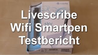 Livescribe Wifi Smartpen Testbericht [upl. by Ytsirhc898]